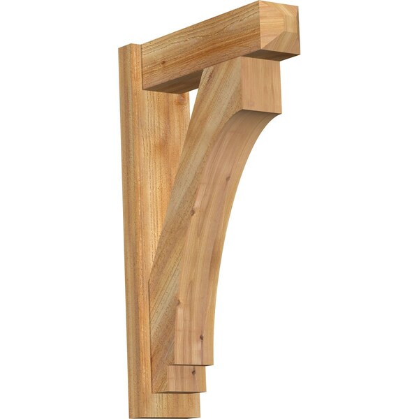 Ekena Millwork Imperial Rough Sawn Craftsman Outlooker, Western Red Cedar, 6"W x 20"D x 32"H OUT06X20X32IMP04RWR - main